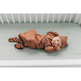 Desert Sage Muslin Crib Sheet - HoneyBug 