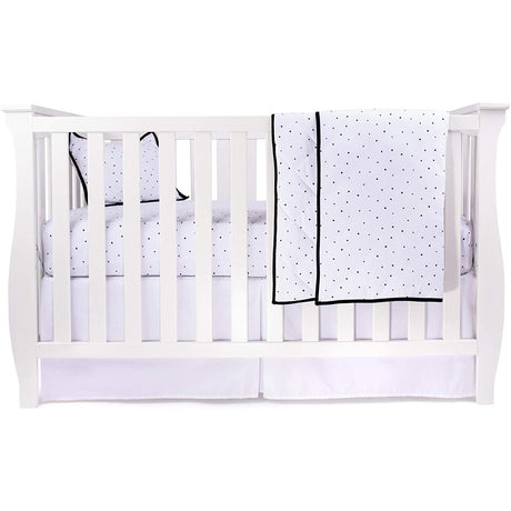 Four Piece Baby Crib Set - HoneyBug 