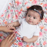 Colic & Gas Relief Baby Belly Band - Floral