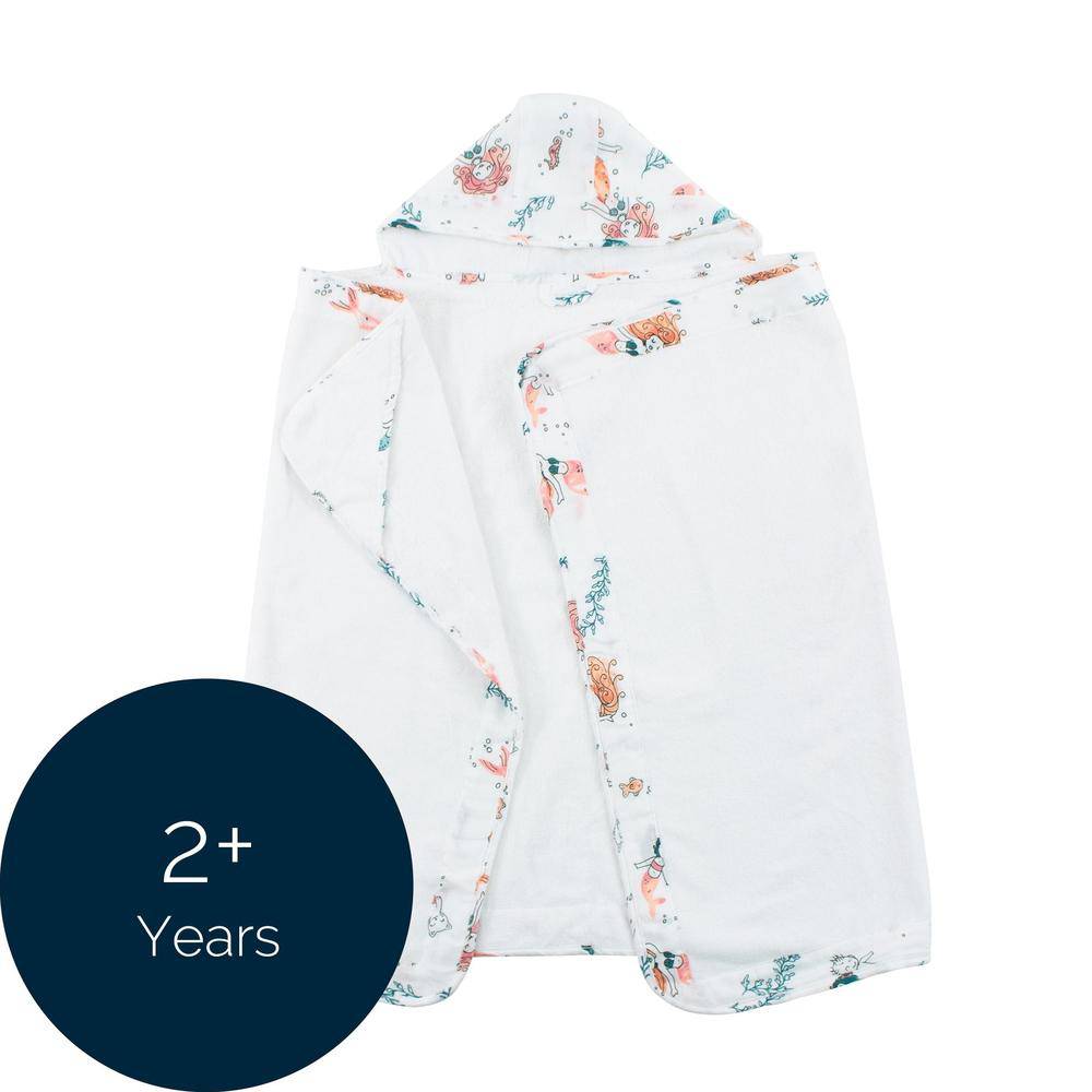 Mermaid Toddler Hooded Towel - HoneyBug 