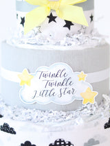 Moon Diaper Cake