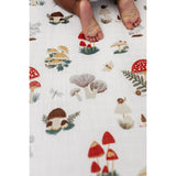 Mushroom Crib Sheet - HoneyBug 