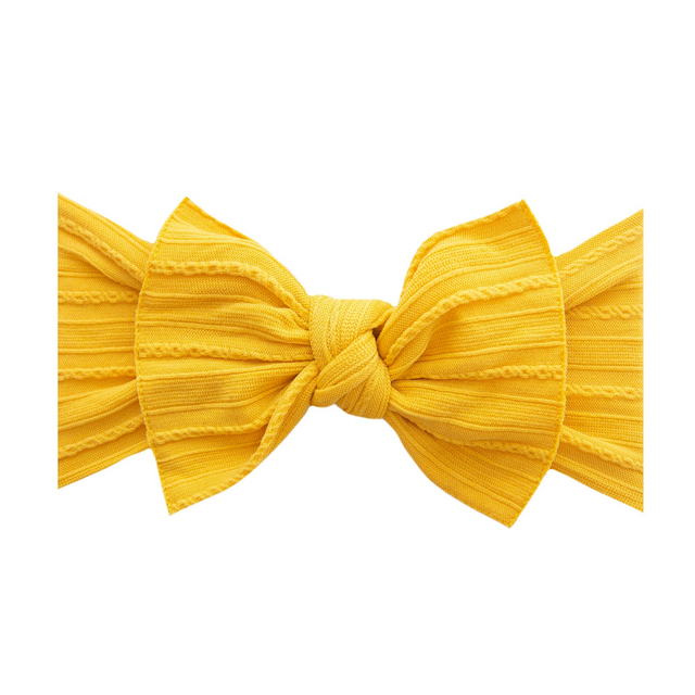 Baby Bloom Bows: Mustard - HoneyBug 