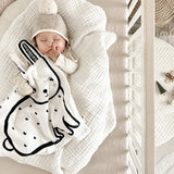Organic Snuggle Blanket - Bunny - HoneyBug 