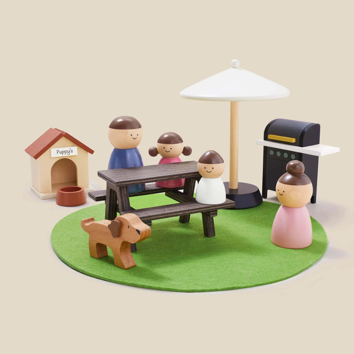 Tiny Land® Modern Family Dollhouse - HoneyBug 