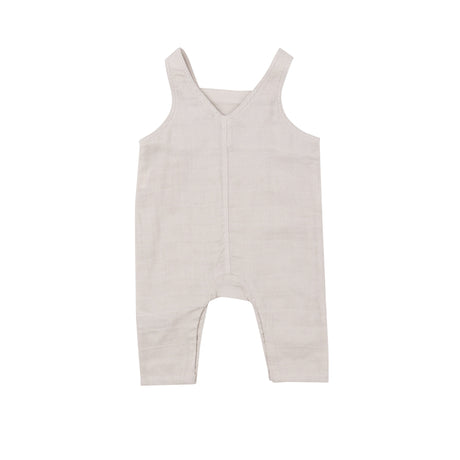 Overalls - Oatmeal Solid Muslin