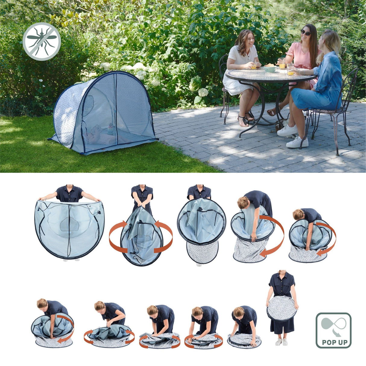 Beach Tent Anti-UV 50+ UPF Protection - HoneyBug 