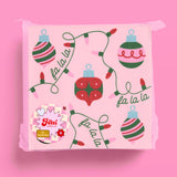 Deck the Halls Napkins - 25 Square Napkins