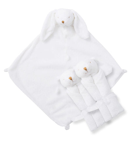 Pair and a Spare - White Bunny - HoneyBug 