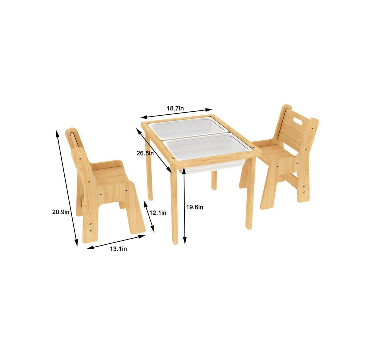 Cordia- Activity Table and Chair Set