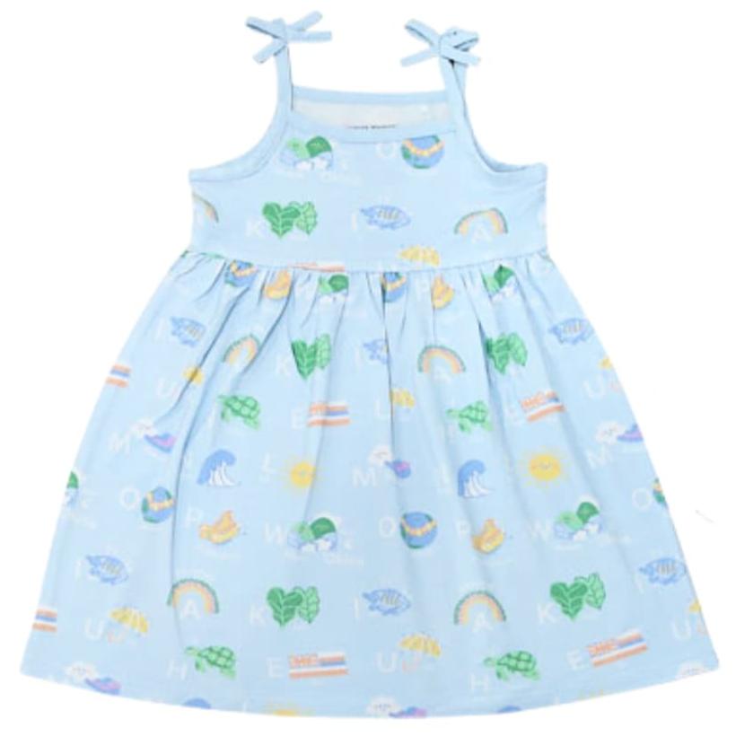 Pīʻāpā Toddler Bamboo Dress - HoneyBug 