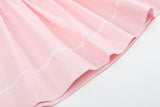 Pink Butterflies Smocked Bishop Dress