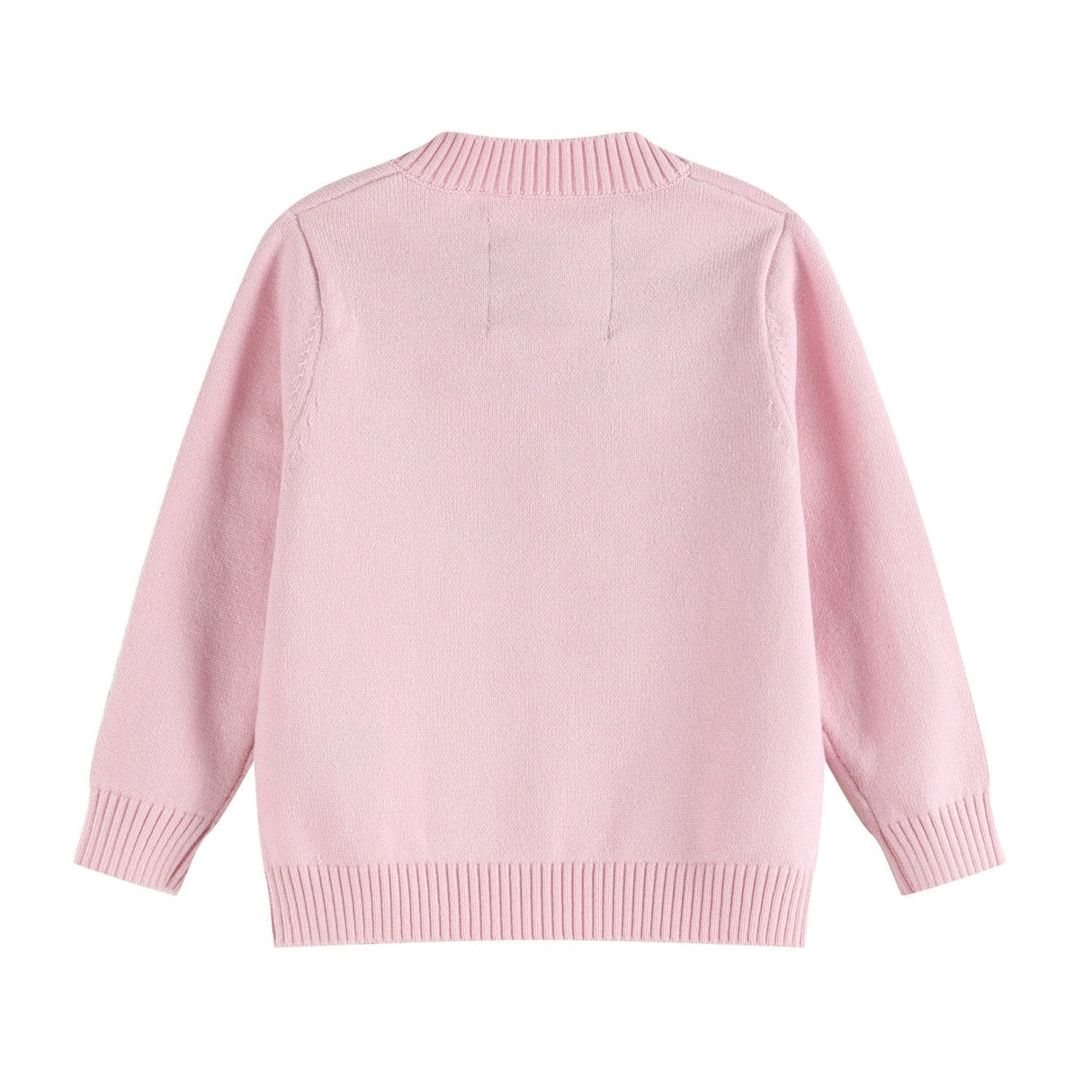 Pink Knit Easter Bunny Cardigan