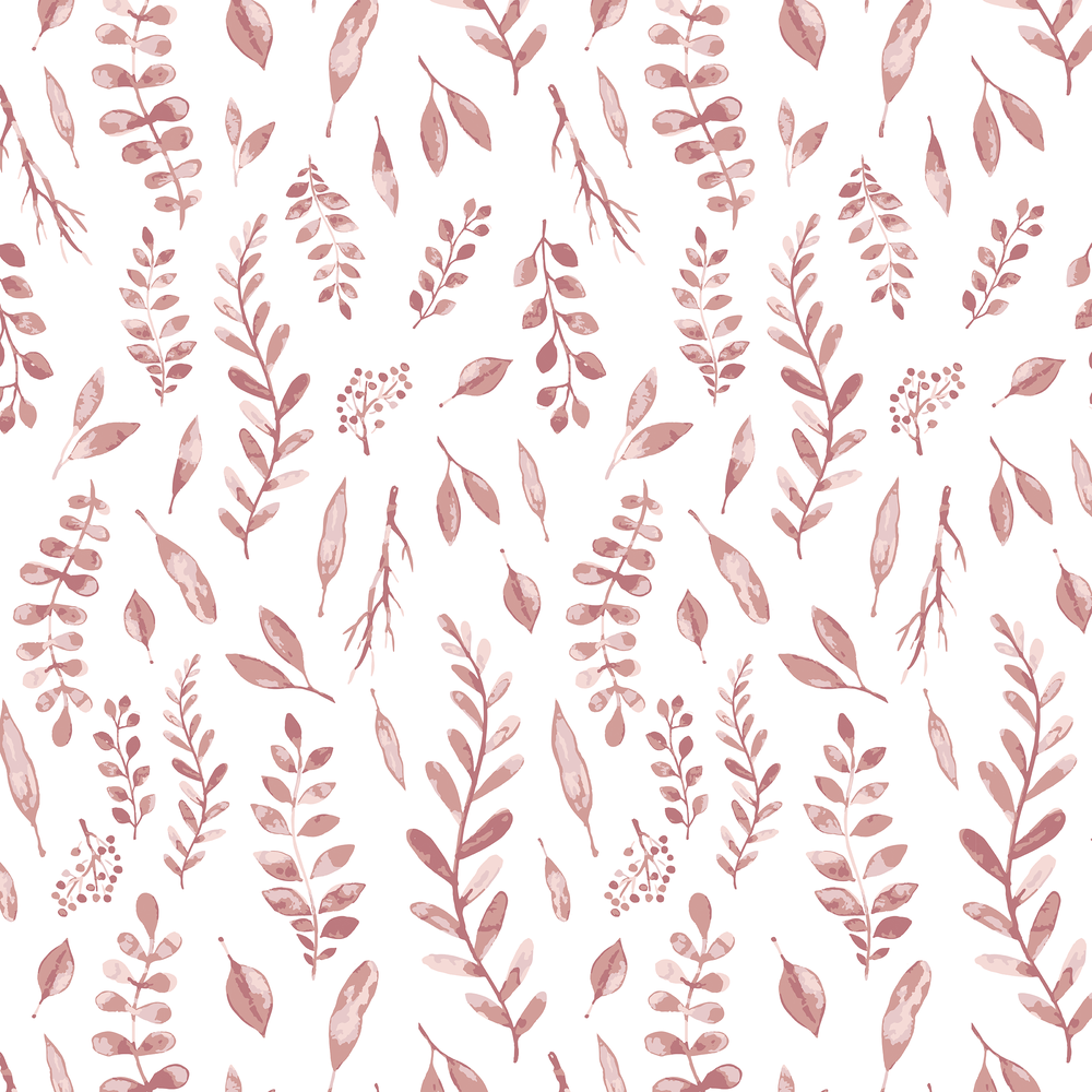 Pink Leaves Bedtime Sleeper - HoneyBug 