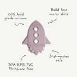 Rocket Teether - Cloud - HoneyBug 