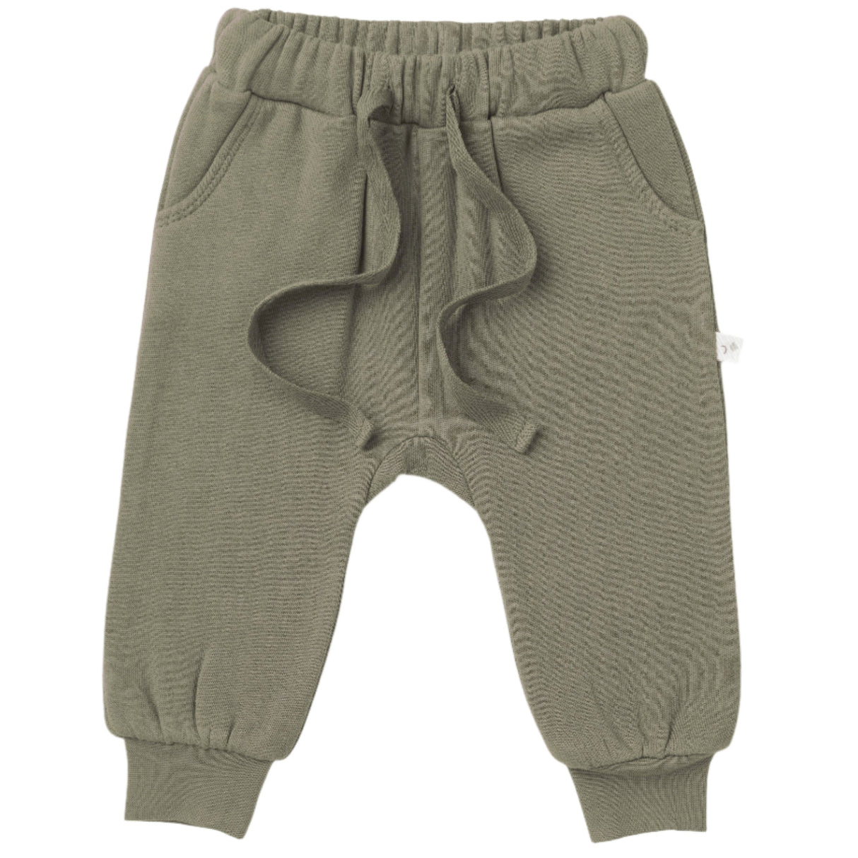 Organic Baby Toddler Jogger Pants - Olive