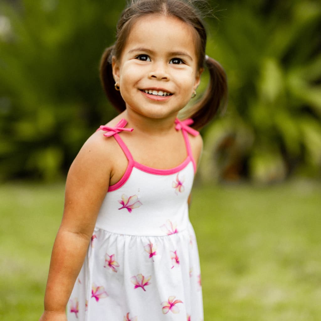 Plumeria Bamboo Dress