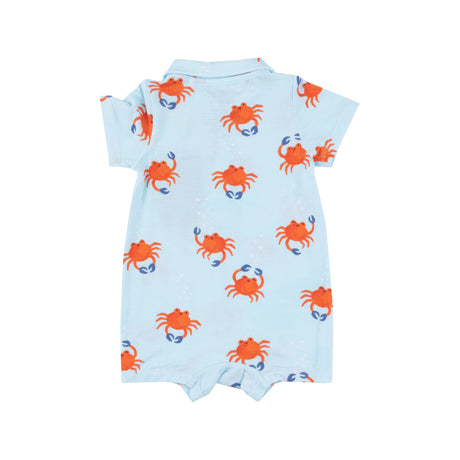 Polo Shortie - Crabby Cuties - HoneyBug 