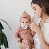 Pop & Go Pacifiers - Marble Grey/Shore