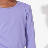 Poppin Purple Bamboo Kids Pajamas - HoneyBug 