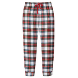 Women's Brushed Twill Pants in Balmoral Tartan - HoneyBug 