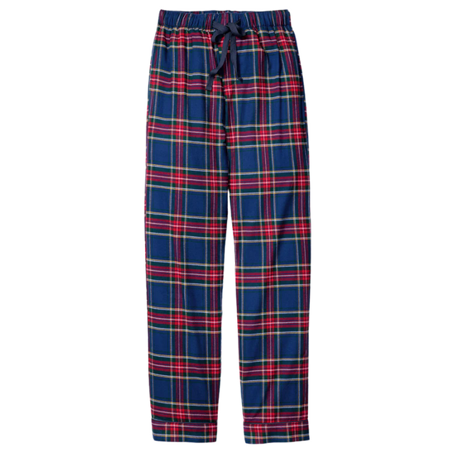 Men's Brushed Twill Pajama Pant in Windsor Tartan - HoneyBug 