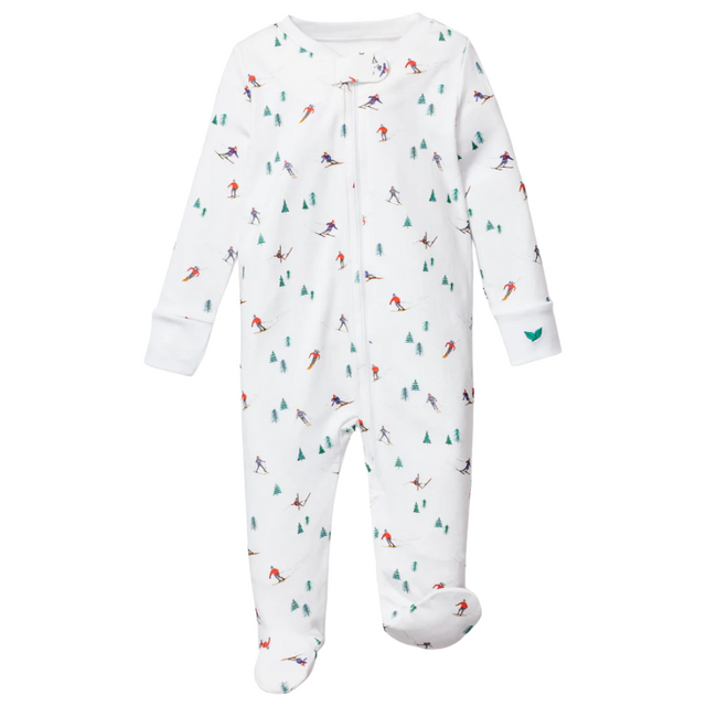 Baby's Pima Romper in Après Ski - HoneyBug 