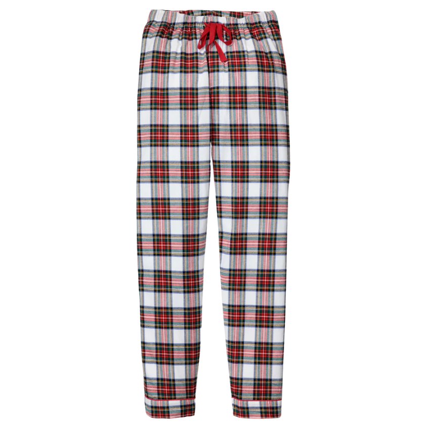 Men's Brushed Twill Pajama Pant in Balmoral Tartan - HoneyBug 