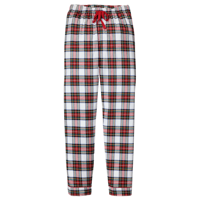 Men's Brushed Twill Pajama Pant in Balmoral Tartan - HoneyBug 