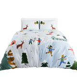 Snowy Day Duvet & Pillowcase - HoneyBug 