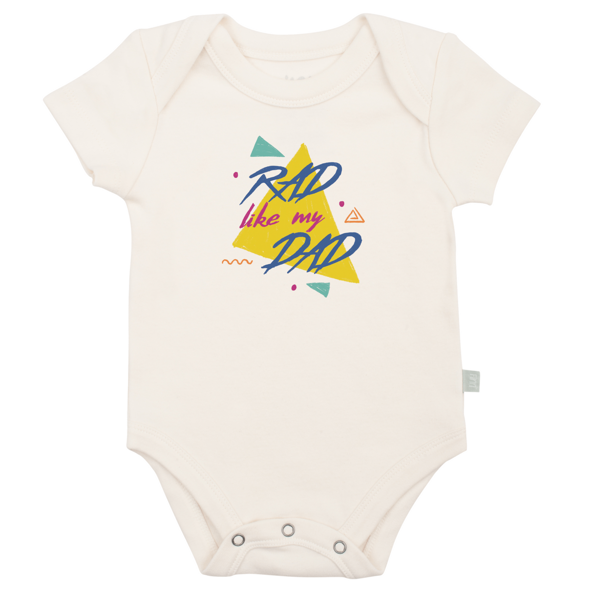 graphic bodysuit | rad like my dad - HoneyBug 