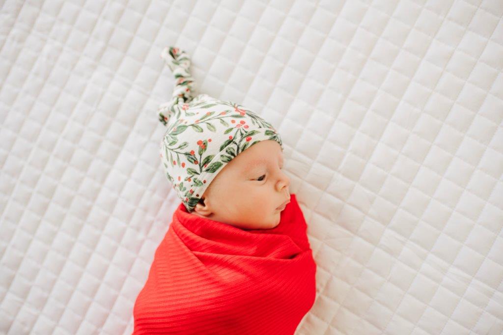 Snuggle Swaddle - Ribbed Red