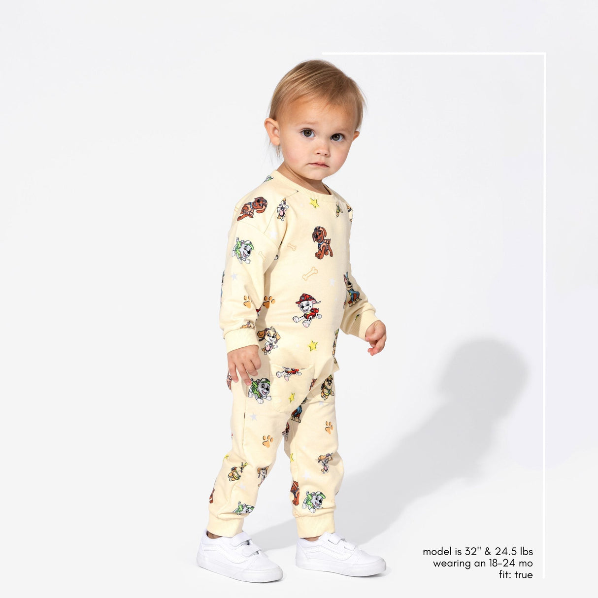 PAW Patrol: Classic Bamboo Terry Daywear Romper - HoneyBug 