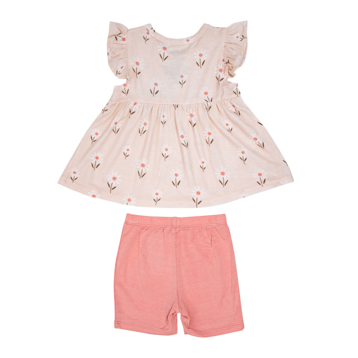 Ruffle Swing Top & Biker Short - Petite Daisy - HoneyBug 