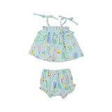 Ruffle Top & Bloomer - Fruit Dream Popsicles - HoneyBug 