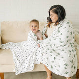 Saguaro + Dottie Oh So Soft Muslin Super Snuggle Blanket - HoneyBug 