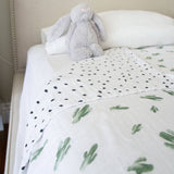 Saguaro + Dottie Oh So Soft Muslin Super Snuggle Blanket - HoneyBug 