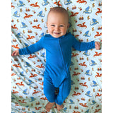 Sapphire Coverall (0-24m) - HoneyBug 