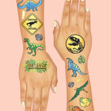 Dino-mite Tats - 44 Foil Temporary Tattoos