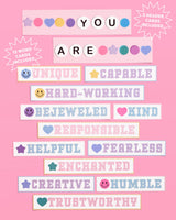 Eras Classroom Affirmations Set - 20 Bulletin Board Pieces