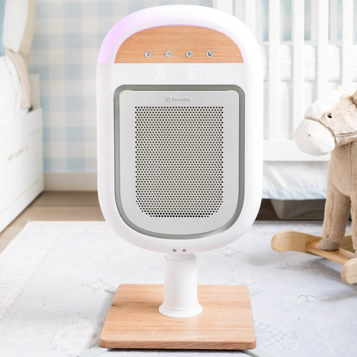 Sereniby Medical-Grade Nursery Purifier with SafeFlow™ Technology