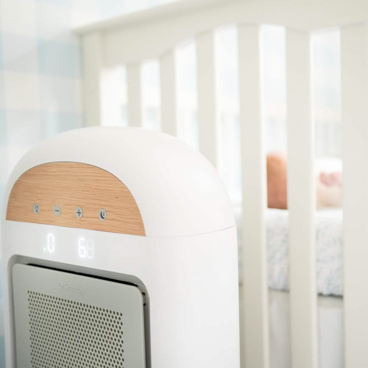 Sereniby Medical-Grade Nursery Purifier with SafeFlow™ Technology