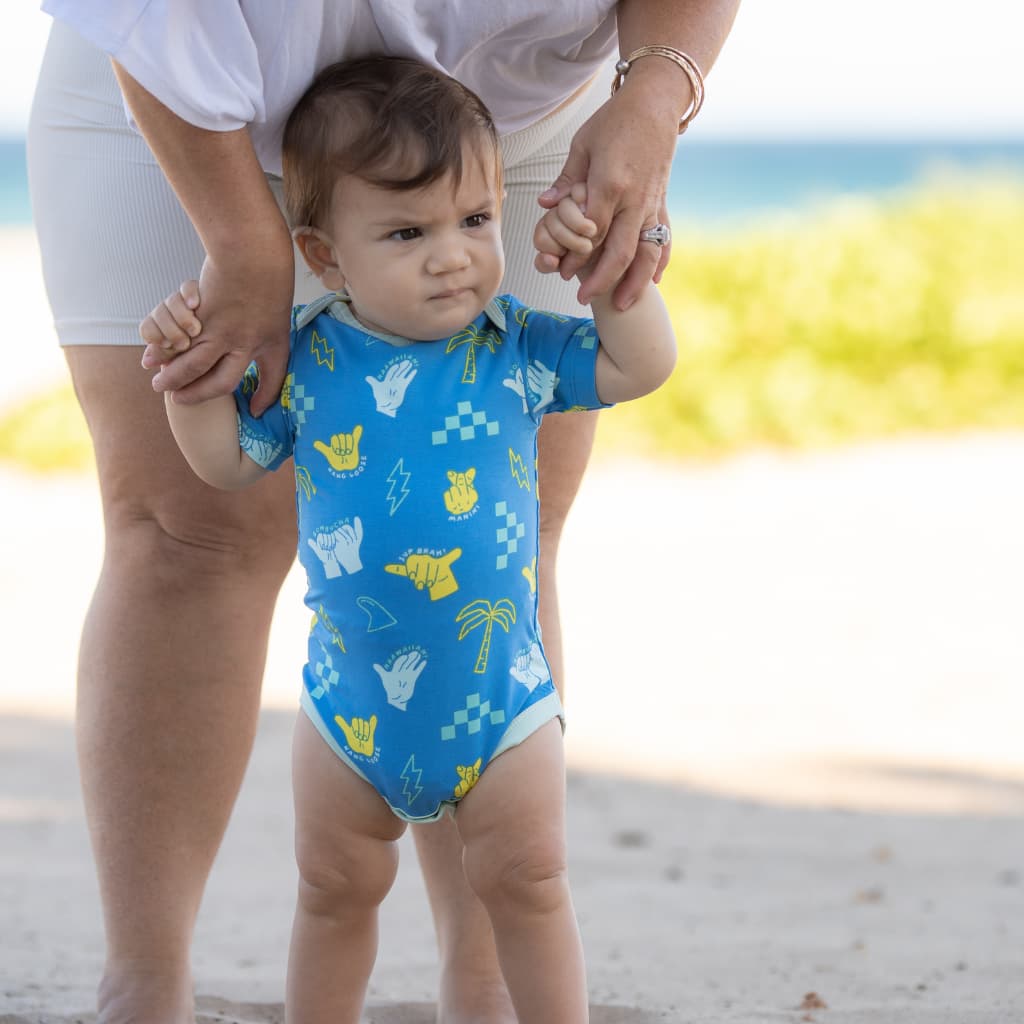 Shaka Code Bamboo Onesie