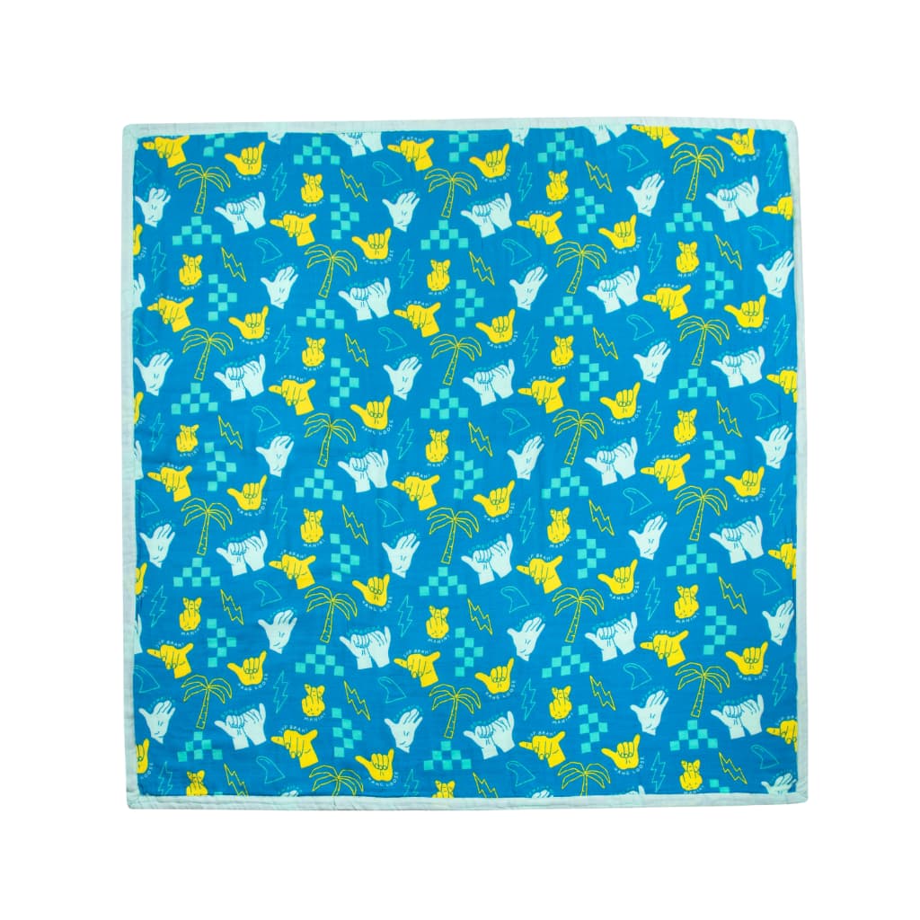 Shaka Code Baby Quilt