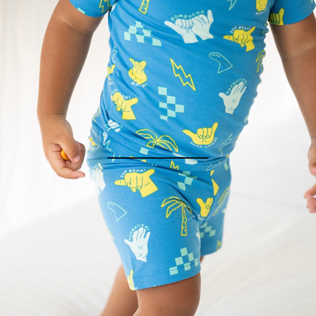 Shaka Code Short Bamboo Pajamas