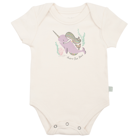 graphic bodysuit | share the love - HoneyBug 