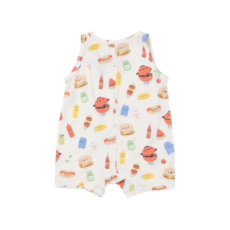 Shortie Romper - Bbq Buddies - HoneyBug 