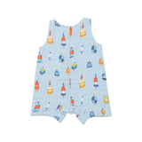 Shortie Romper - Buoys - HoneyBug 