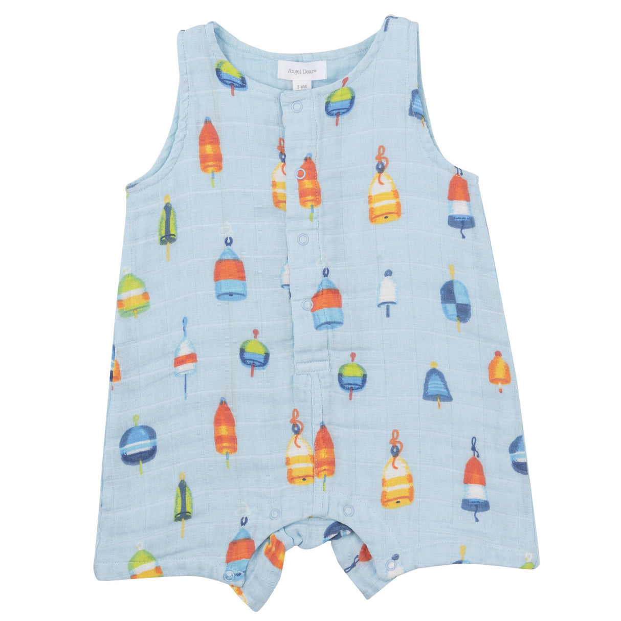 Shortie Romper - Buoys - HoneyBug 