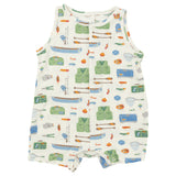 Shortie Romper - Fishing Tools - HoneyBug 